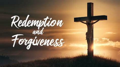 Is Redemption Forgiveness