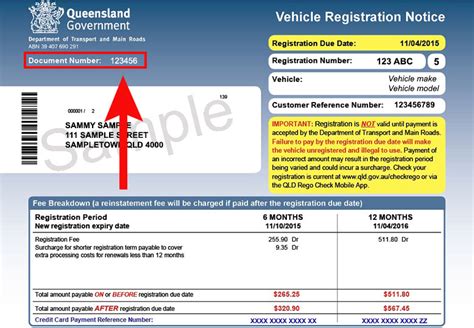 is reference no and registration number same