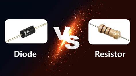 Is Resistor And Diode The Same