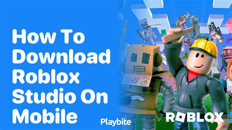 is roblox studio available on mobile