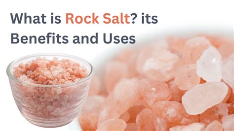 is rock salt good for daily use