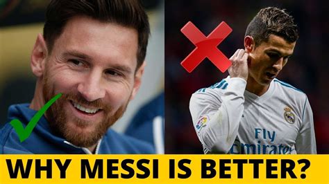 is ronaldo better than messi 2023