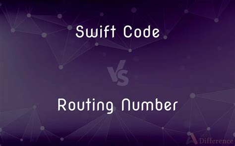 is routing code same as swift