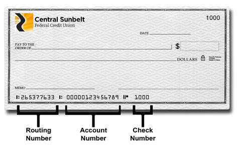 is routing number on check