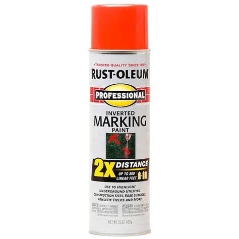 Is Rust Oleum Marking Paint Permanent