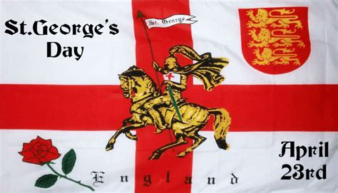 is saint george's day a bank holiday