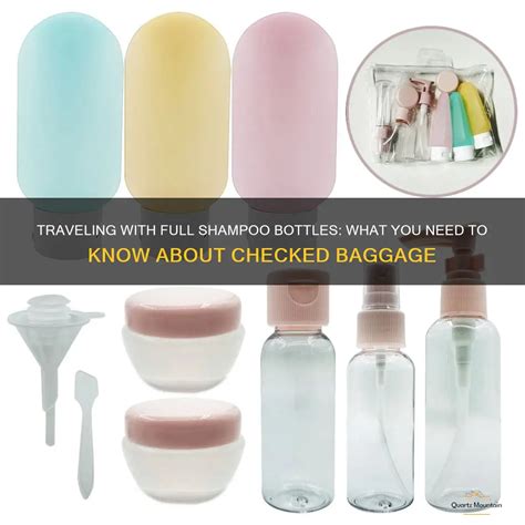 Is Shampoo Allowed In Check In Baggage