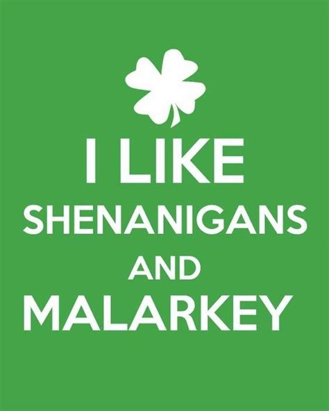 is shenanigans an irish word