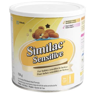 Similac Sensitive Lactose Sensitivity Liquid Baby Formula, 12 x 385 mL