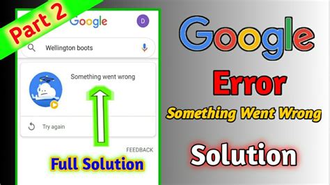 is something wrong with google search
