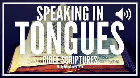 is speaking or praying in tongues biblical