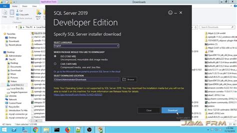 is sql server 2019 developer edition free