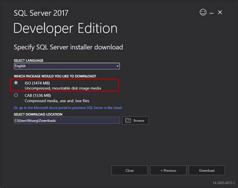 is sql server developer edition free