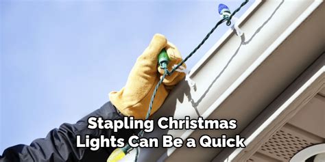 Is Stapling Christmas Lights Bad