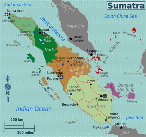 is sumatra a island