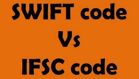 is swift code means ifsc code