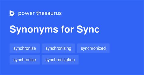 is sync a synonym for unison