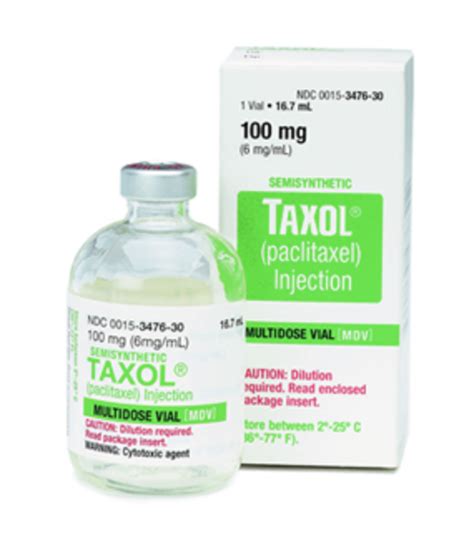 is taxol a strong chemo drug