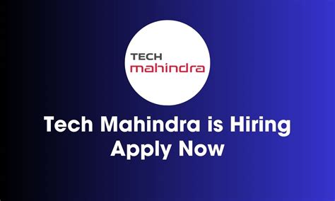 is tech mahindra hiring