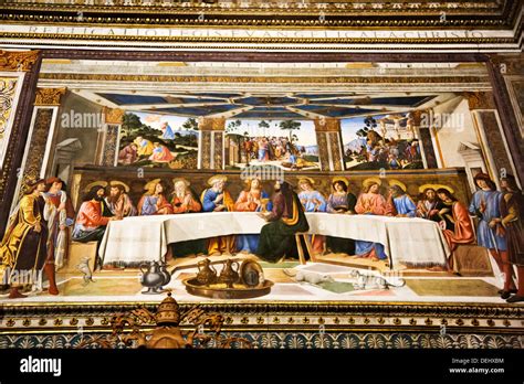 is the last supper in the sistine chapel
