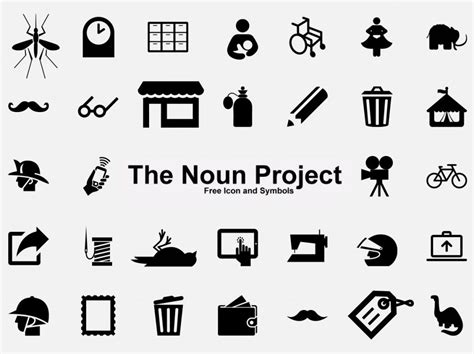 is the noun project free