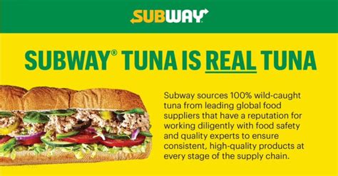 is the subway tuna real tuna