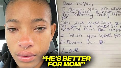 is the willow smith letter to tupac real