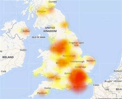 is there a current problem with ee network