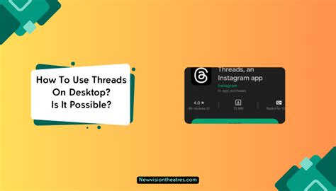 is there a desktop version of threads