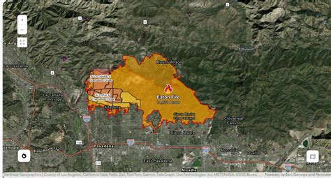 is there a forest fire in san diego