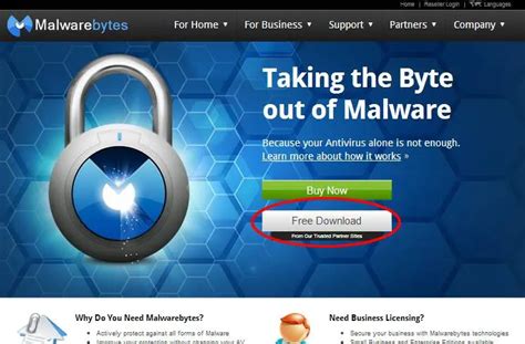 is there a free version of malwarebytes for windows
