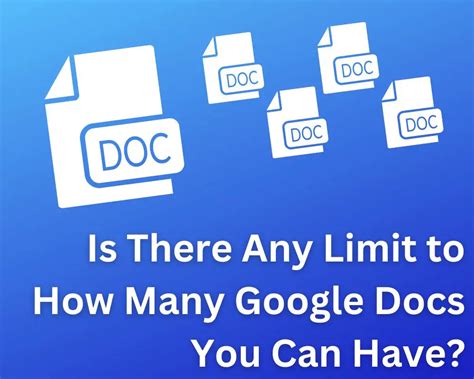 is there a page limit on google docs