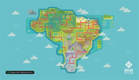 is there a pokemon region based on brazil