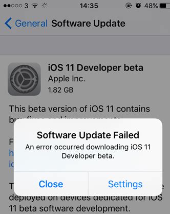 is there a problem with iphone software update