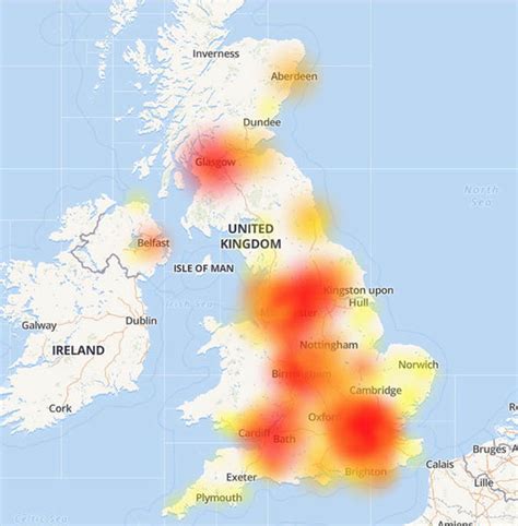 is there a problem with talktalk internet in my area