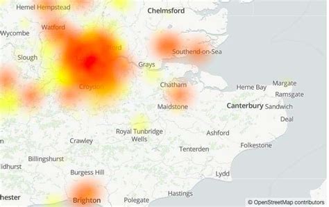 is there a problem with virgin internet in my area
