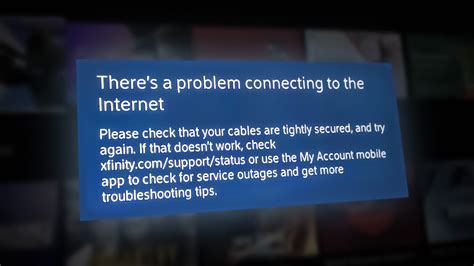is there a problem with xfinity internet