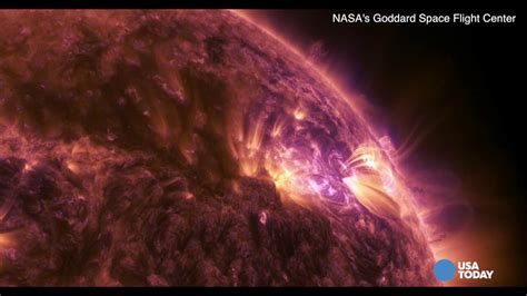 is there a solar flare happening now