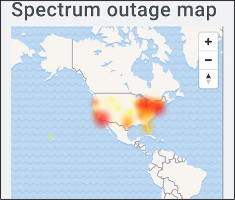 is there a spectrum outage in san diego