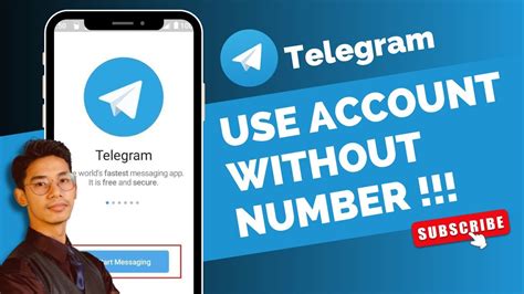 is there a way to use telegram without a phone number