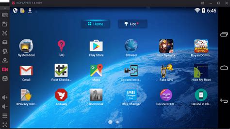 is there an android emulator for android