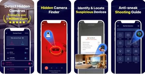 is there an app for detecting hidden cameras
