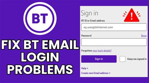 is there currently a problem with bt mail