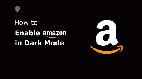 Is There Dark Mode On Amazon