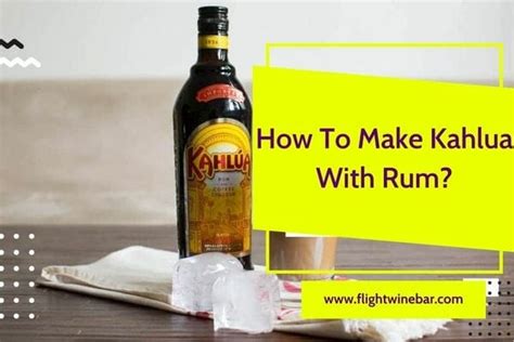 Is There Rum In Kahlua