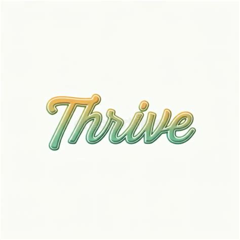 Is Thrive A Positive Word
