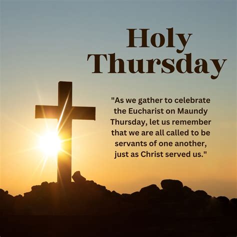 is thursday a holy day