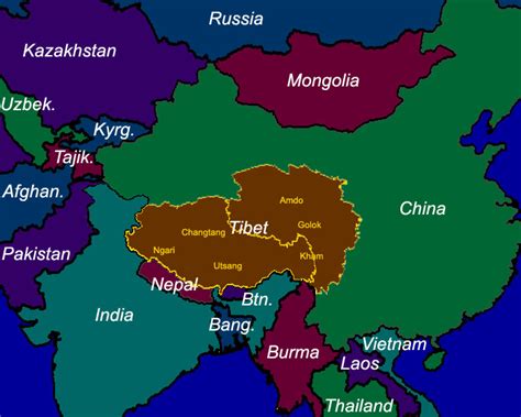 is tibet recognized as a country