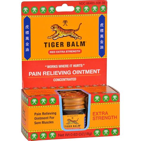 is tiger balm good for inflammation