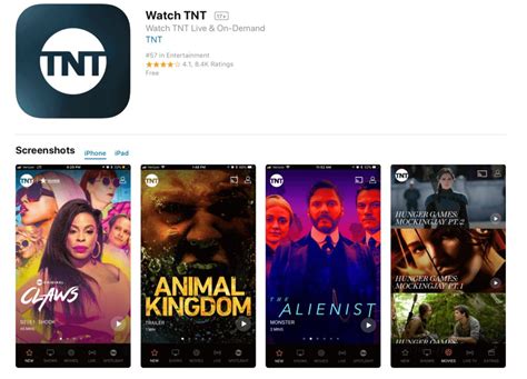 is tnt streaming free